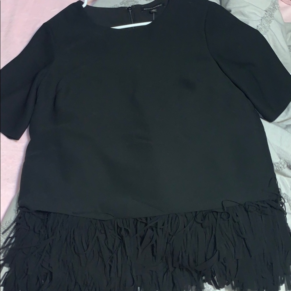 NWT Banana Republic Fringe Tee